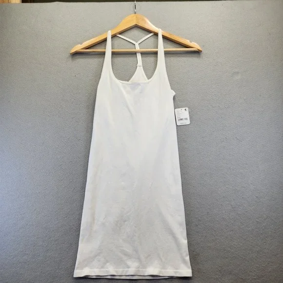 Free People Intimately Ribbed Tank Top White Seamless Racerback XS/S New - Picture 1 of 9